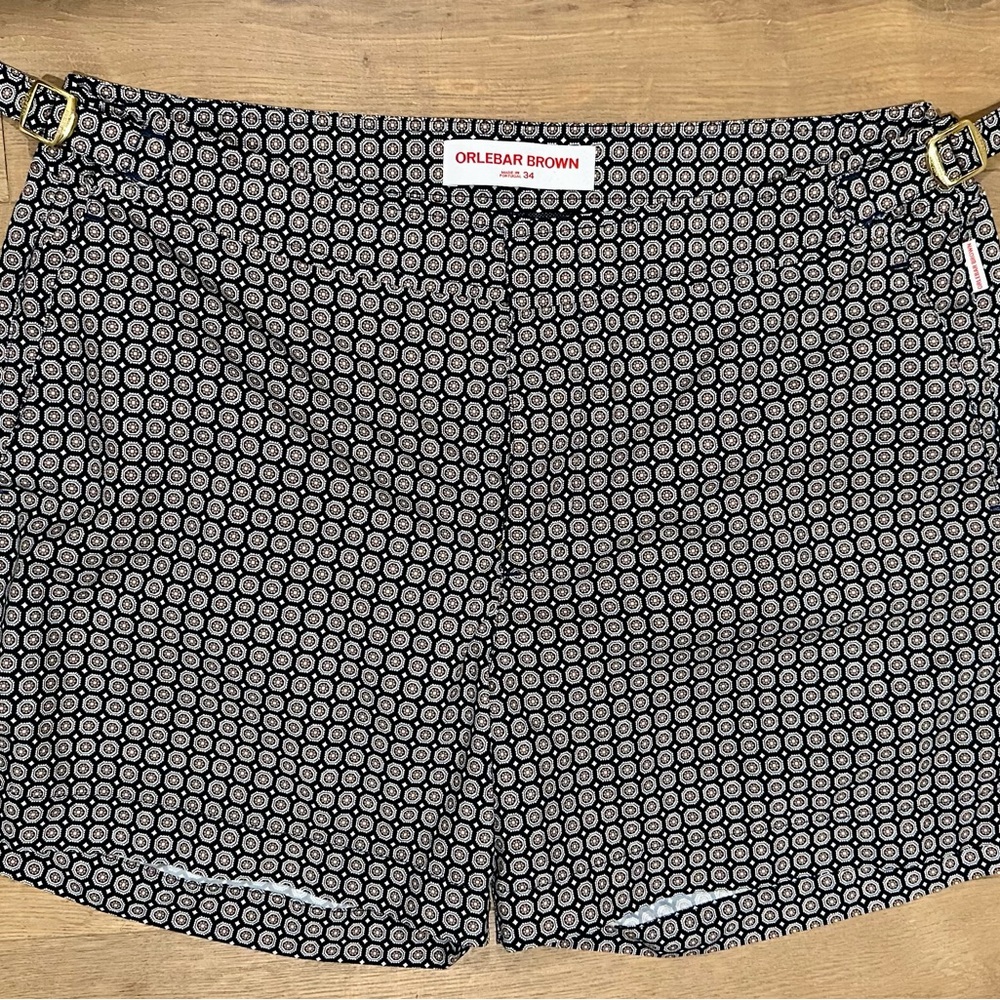 Orlebar Brown men’s size 34 swim trunks new without tag